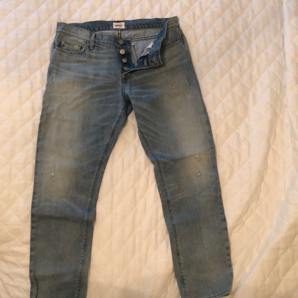 Hudson Cropped Jeans